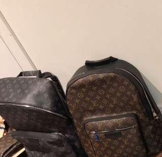 Unisex Louis Vuitton Backpacks