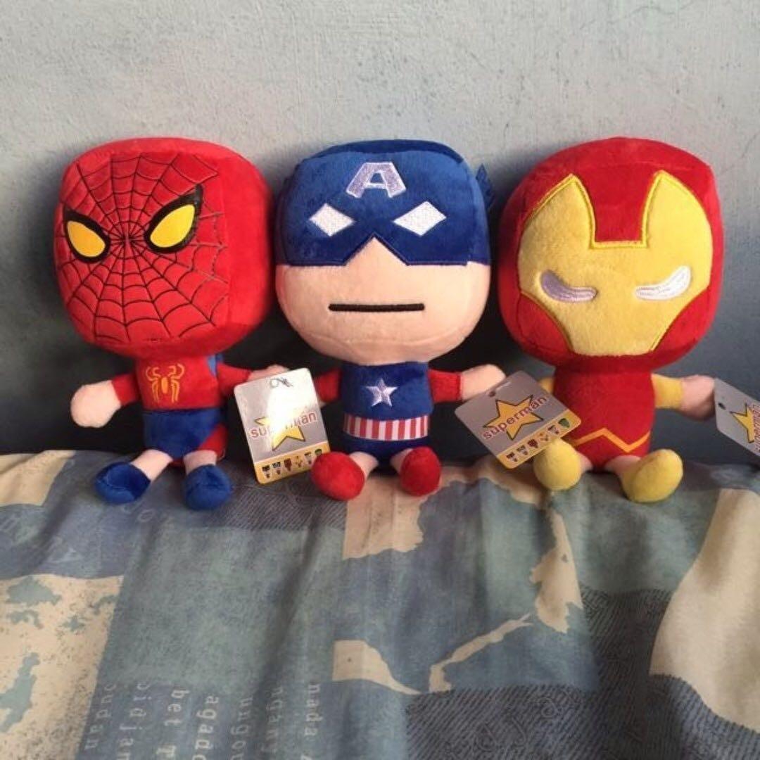 superhero plushies