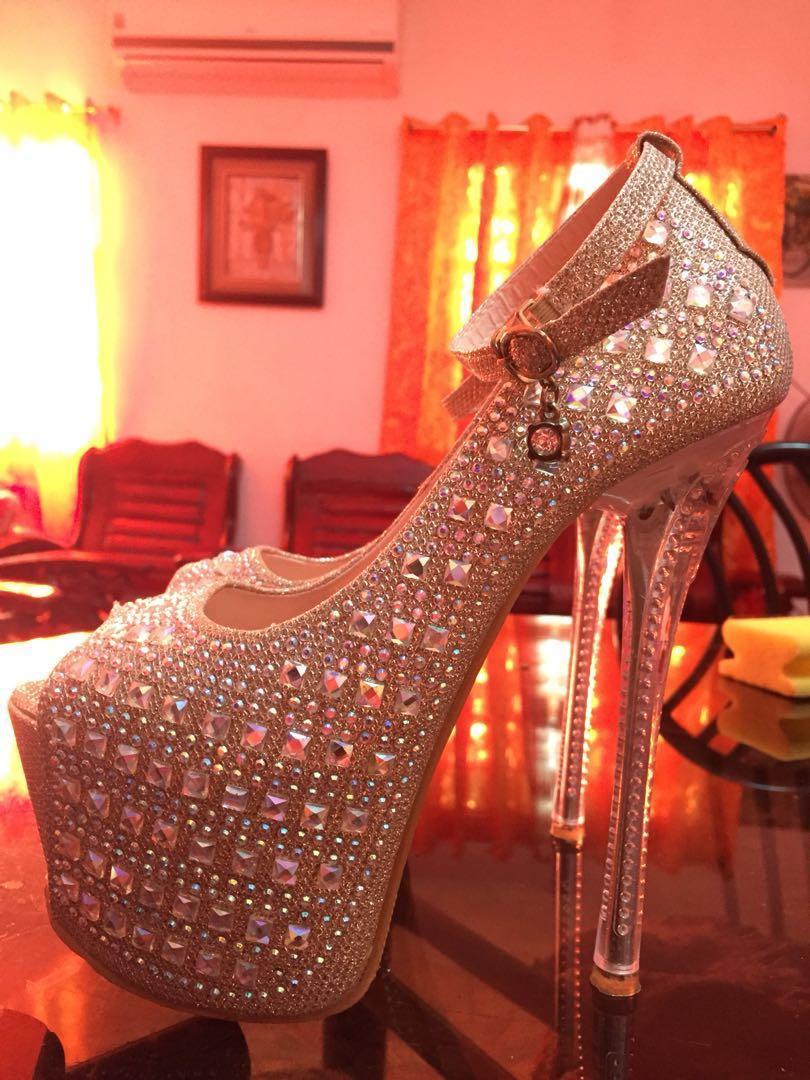 High heels for pageant on sale
