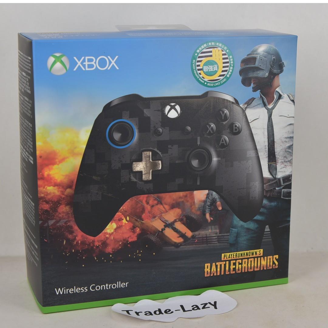 全新PC Windows 10 X1 XBox One X S PUBG 食雞黑色限定版無線控制器 