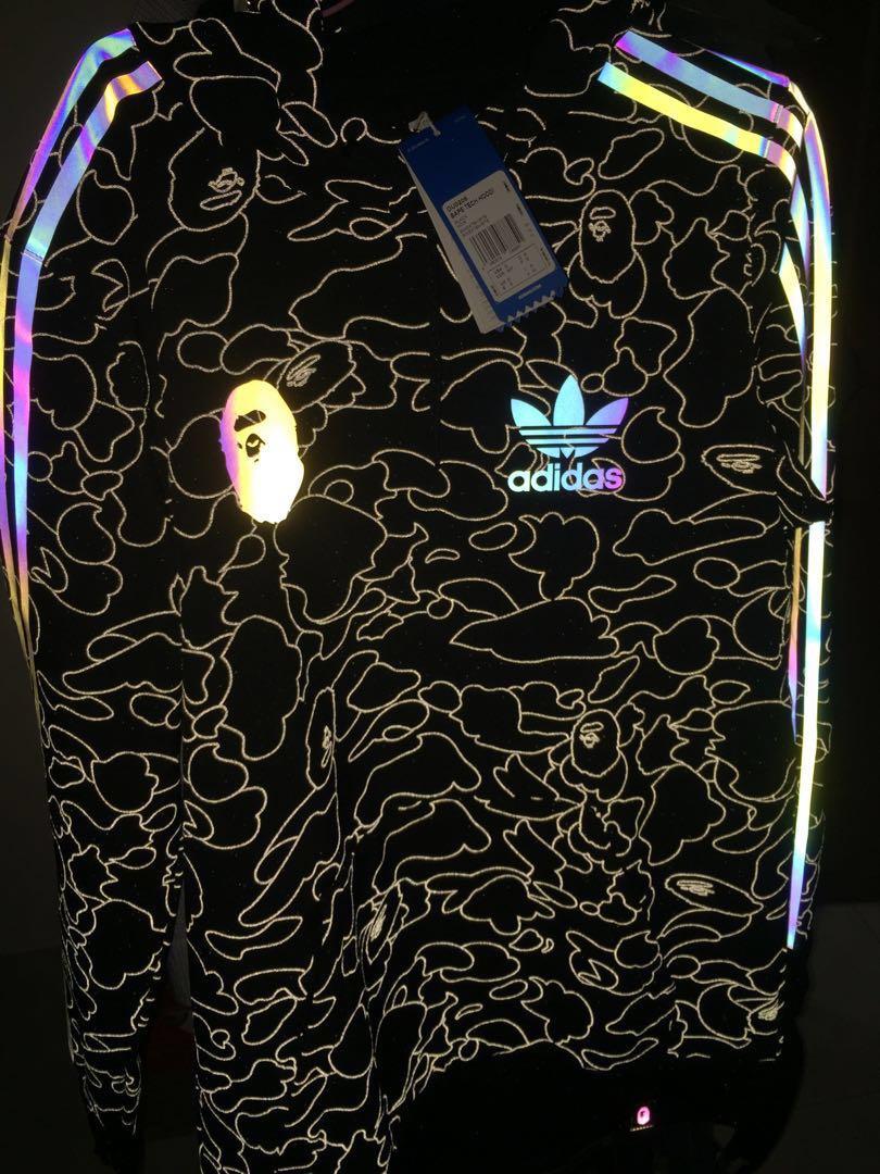 Tech hoodie adidas clearance bape