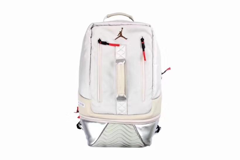 Air Jordan Retro 11 Backpack White Grey 