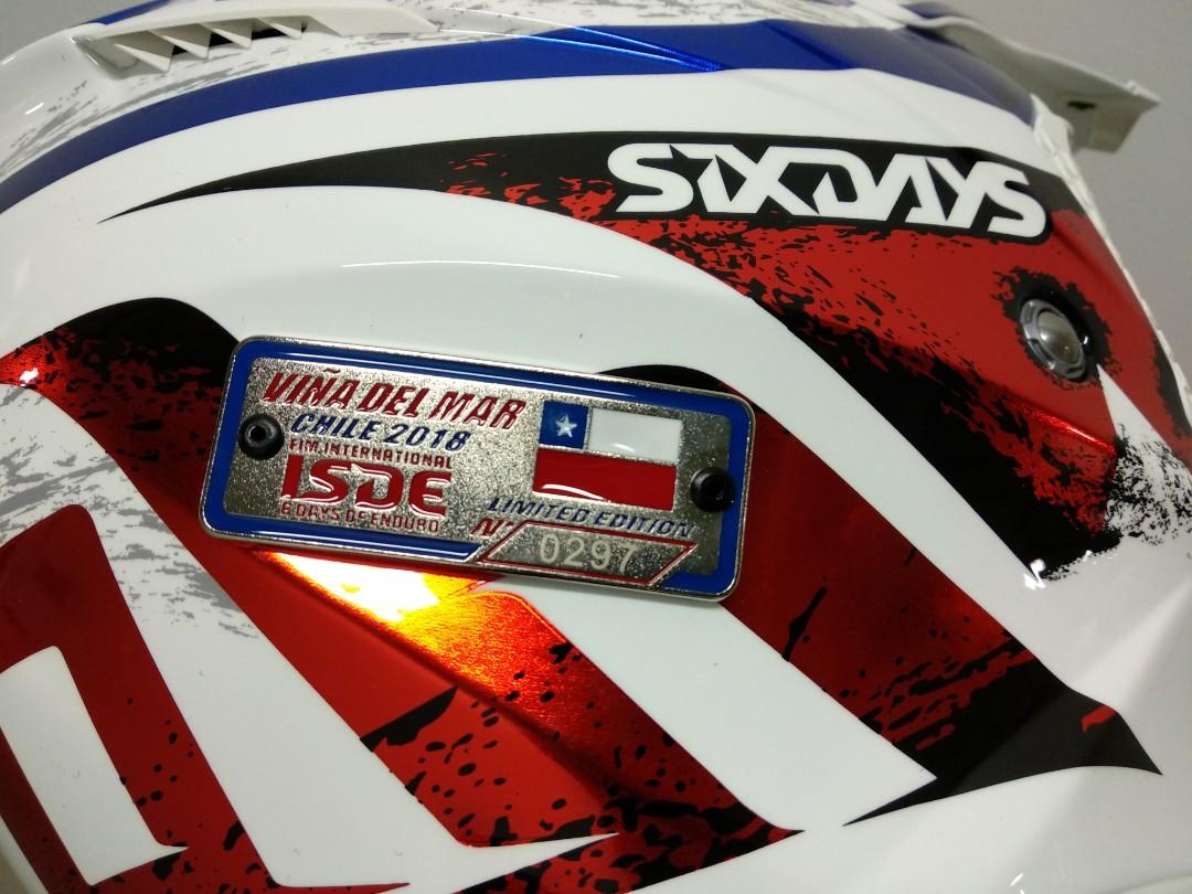 Airoh Aviator 2.3 Six Days 2019, Motorcycles, Motorcycle Apparel on  Carousell
