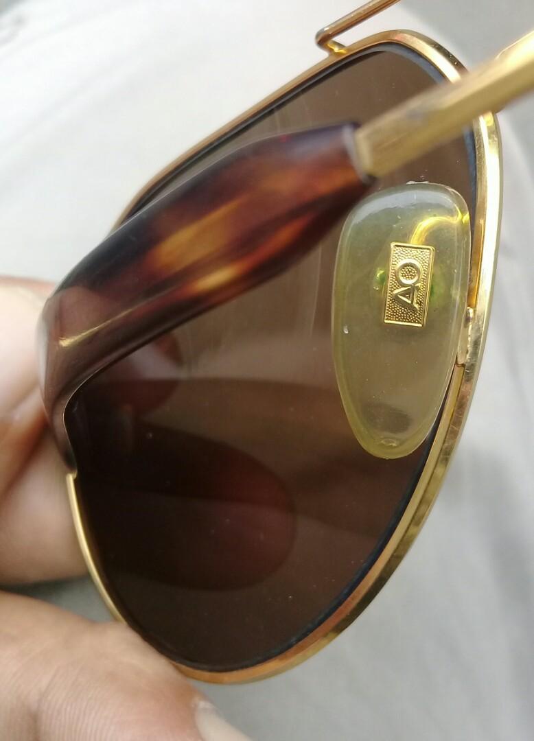 American Optical AO Skymaster Aviator Sunglasses VIETNAM ERA 6214