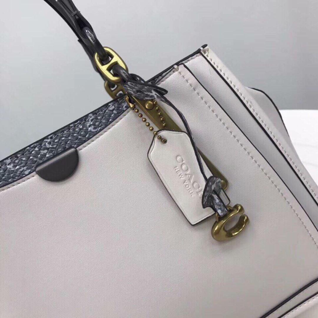 Dreamer 36 in signature canvas with snakeskin detail clearance