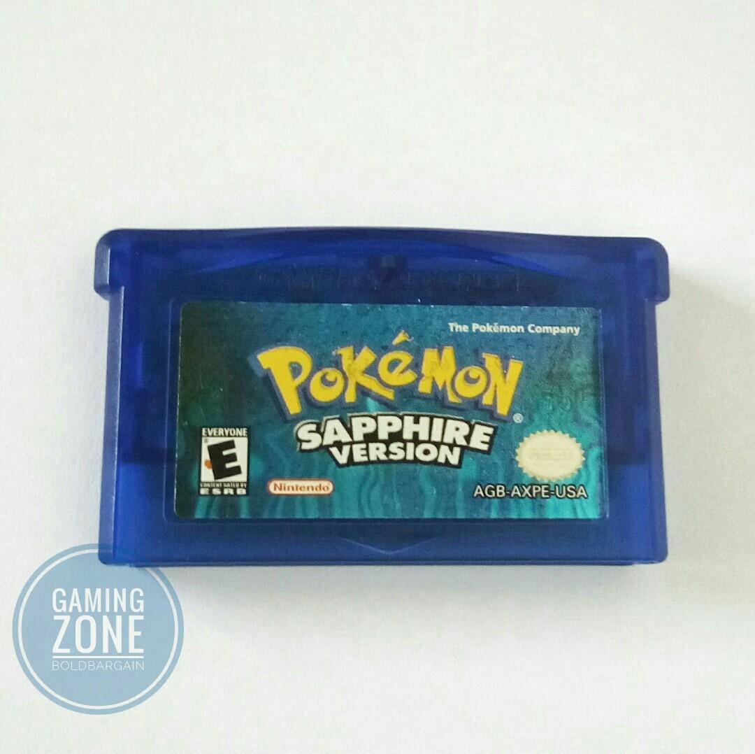 Authentic Pokemon Sapphire Version Nintendo Game Cartridge For Ds Lite Game Boy Advance Sp Gba Toys Games Video Gaming Video Games On Carousell Authentic Pokemon Sapphire Version Nintendo Game Cartridge For Ds Lite Game Boy Advance Sp Gba Toys Games Video Gaming Video Games On Carousell