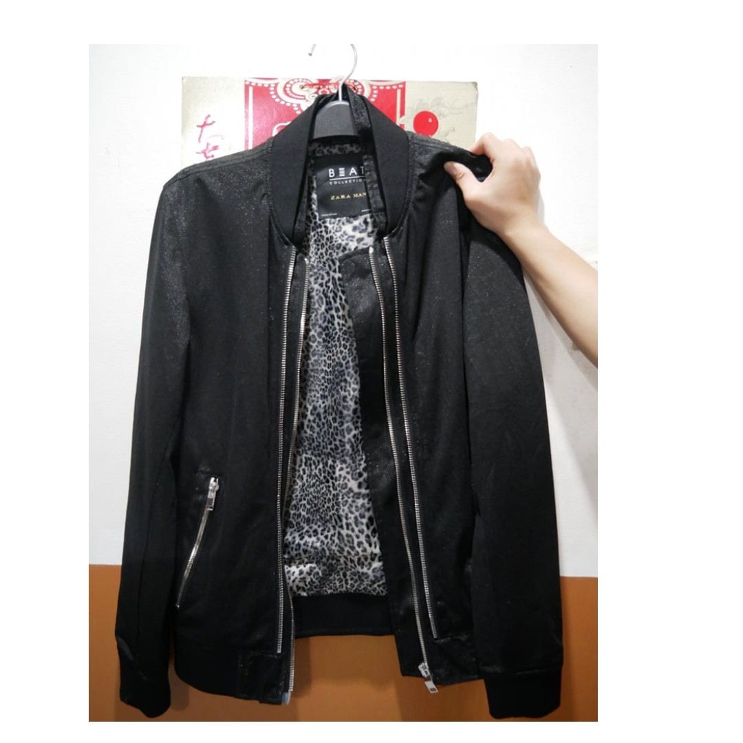 zara mens harrington jacket