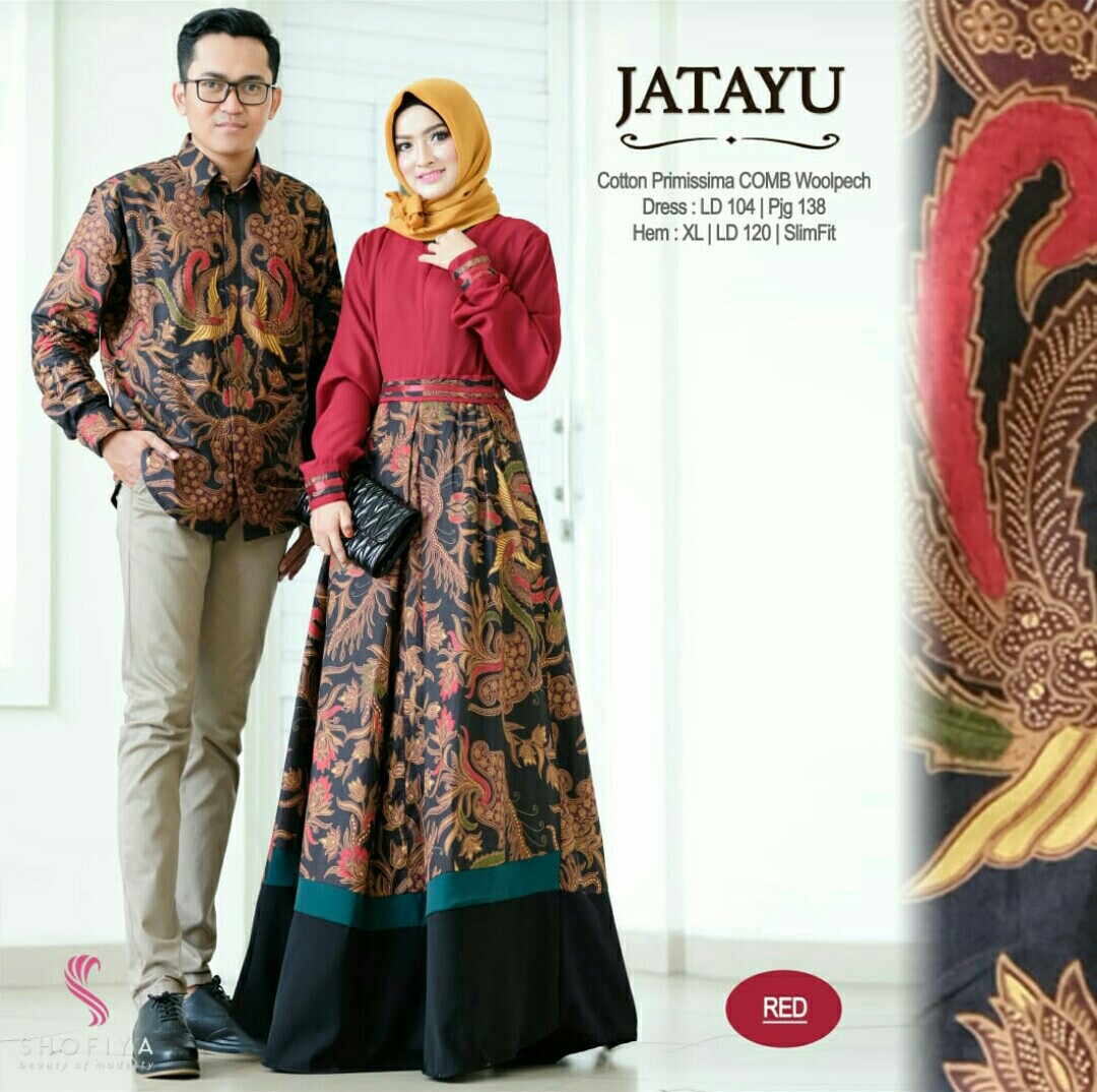 Batik Couple Womens Fashion Muslim Fashion Others On Carousell