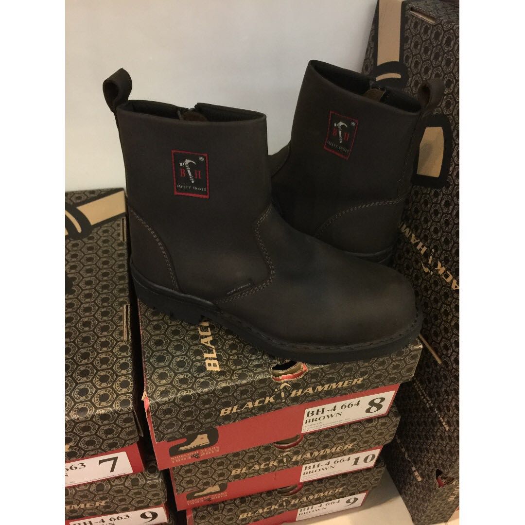 harga safety boot black hammer