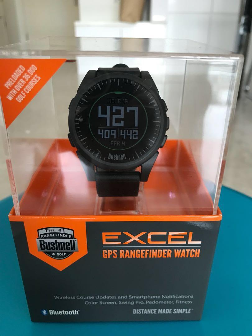 Bushnell excel gps hotsell rangefinder watch