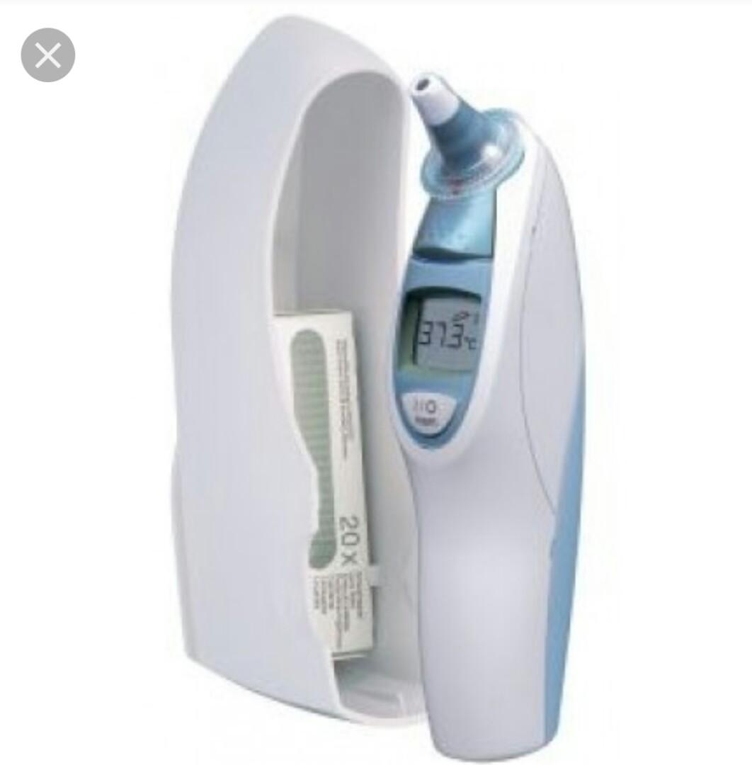 Braun Thermoscan Ear Thermometer- IRT Health & Nutrition, Thermometers on Carousell