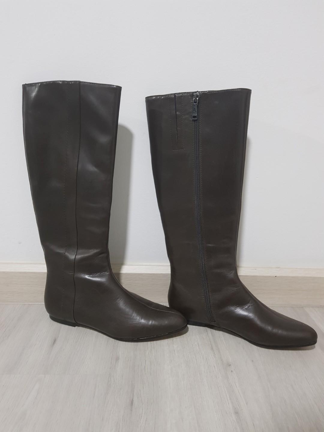 Calvin Klein Leather Boots for Girls 
