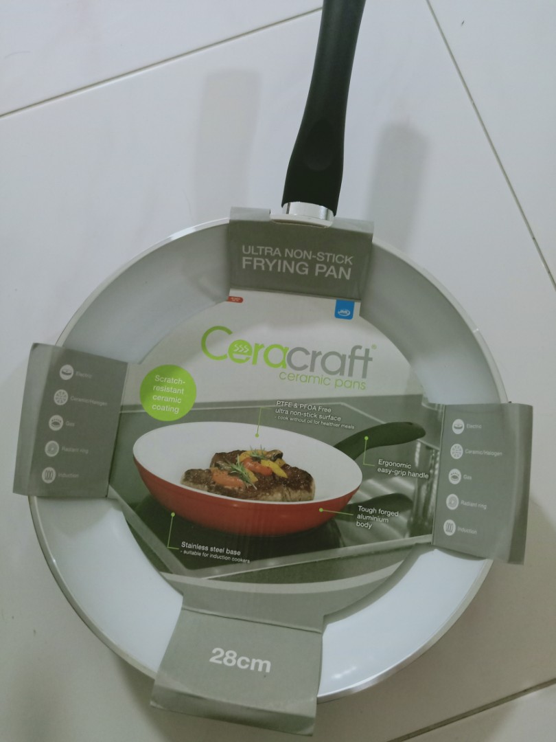 Ceracraft Ceramic Pans - 3 Piece Set