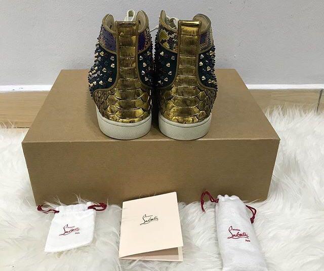 Louis spikes on sale flat python