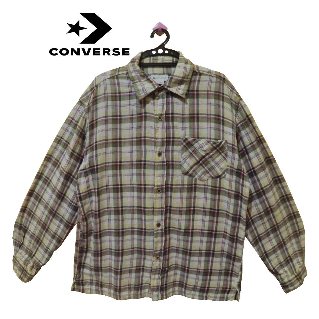 converse flannel shirt