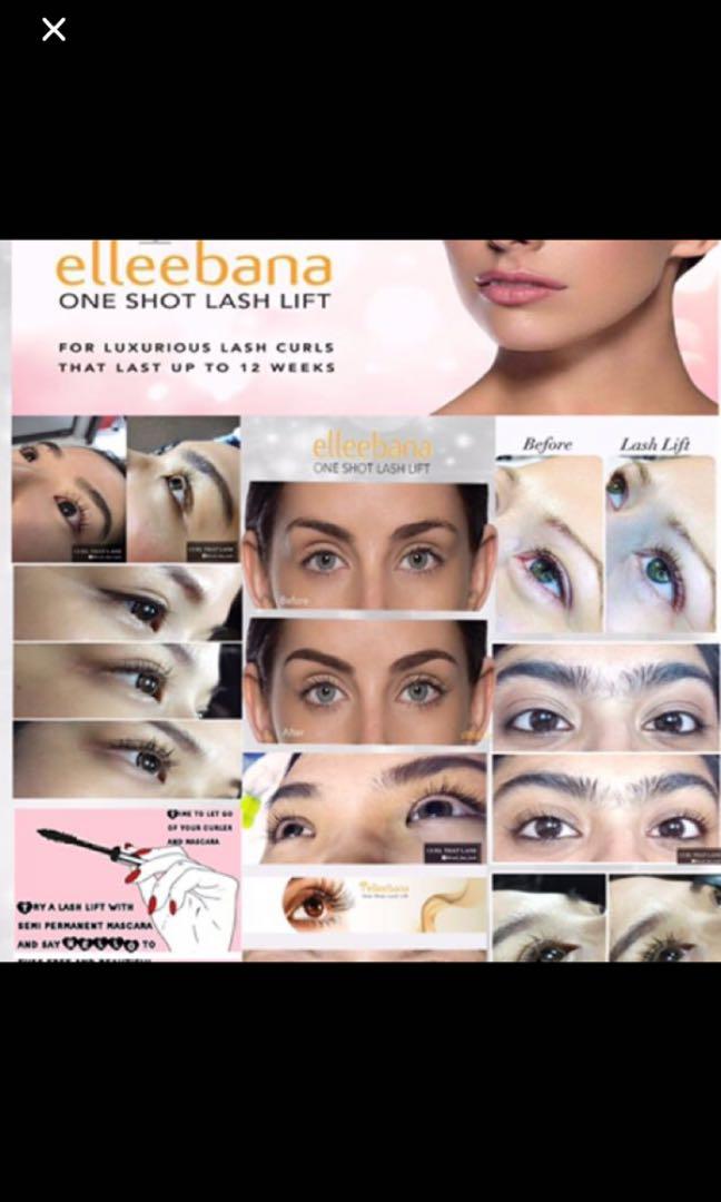 Elleebana Lash Lift With Mascara Health Beauty Makeup On Carousell