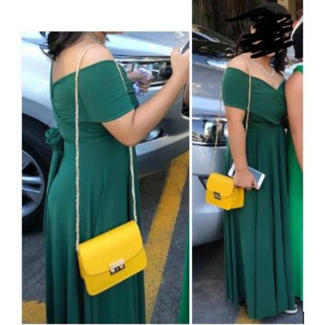 infinity dress green