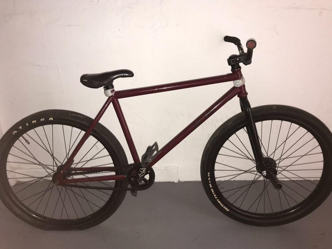 fixed gear freestyle frame