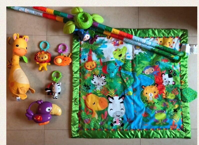 fisher price jungle gym play mat