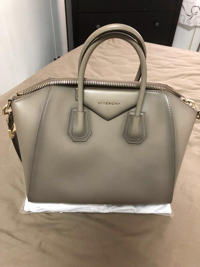 Givenchy antigona medium gray discount