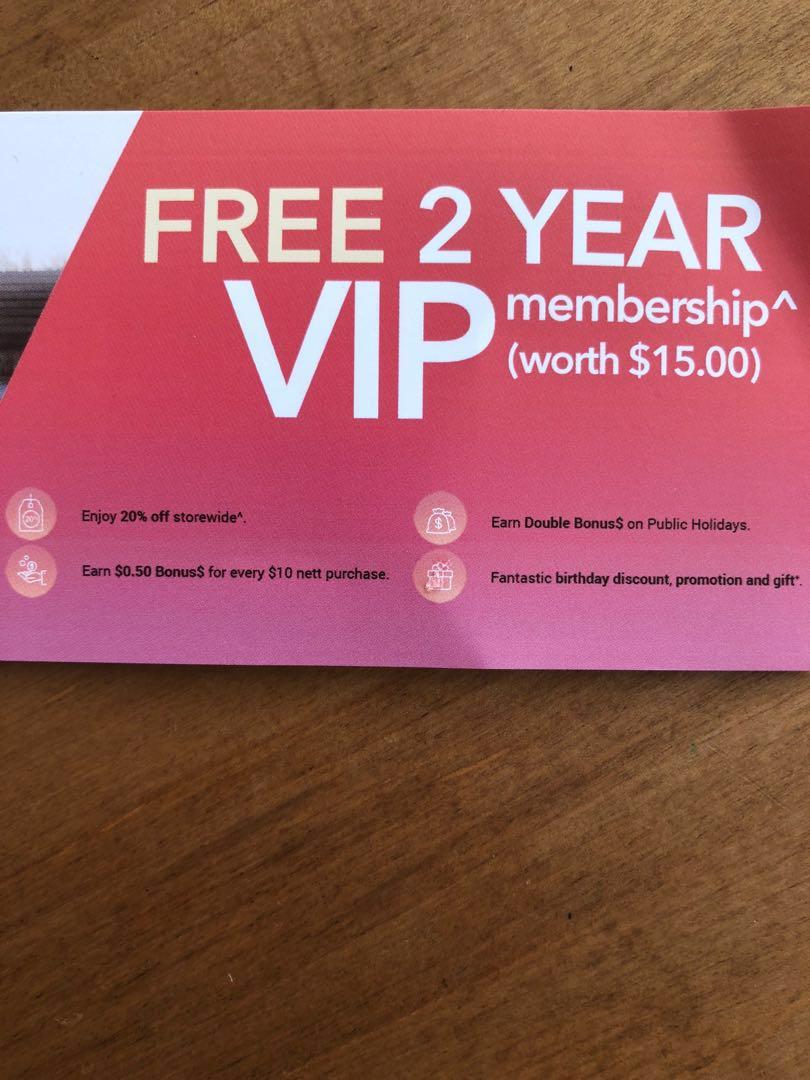 Gnc Vip Membership For 20 Storewide And 35 Off Voucher Tickets Vouchers Vouchers On Carousell