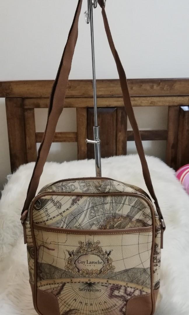 Original GUY LAROCHE sling bag, Men's Fashion, Bags, Sling Bags on Carousell