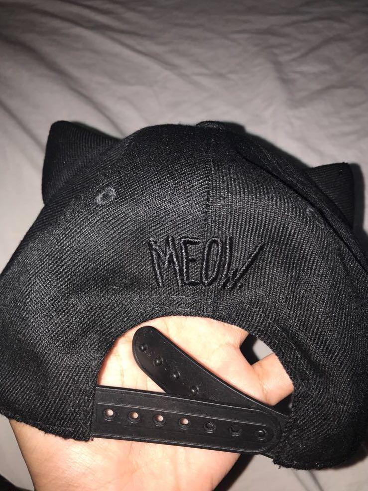 H M Cat Ears Snapback Women S Fashion Accessories Caps Hats