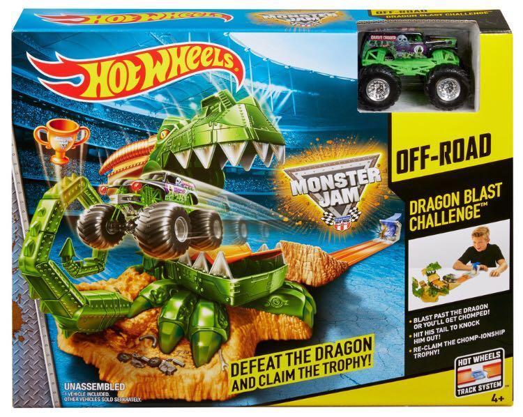 hot wheels dragon monster truck