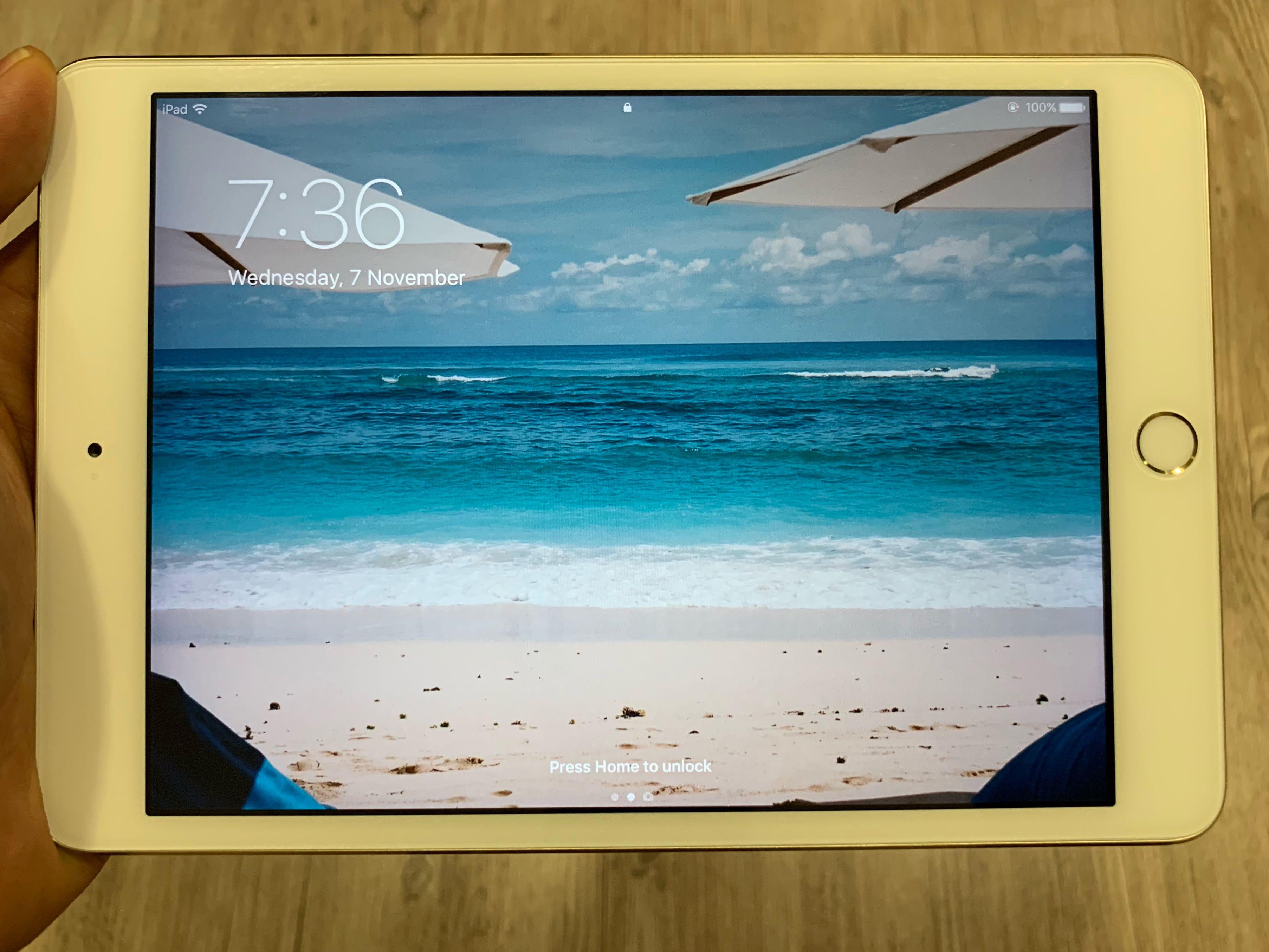 Ipad Mini 3 Wifi 64gb Gold Mobile Phones Tablets Tablets On Carousell