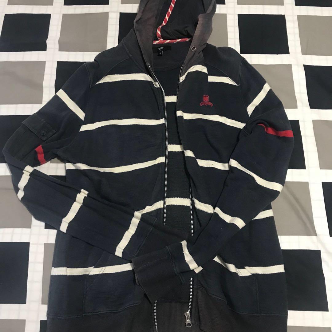 Jasper Conran Debenhams Hoodie Jacket Men s Fashion Coats Jackets and Outerwear on Carousell