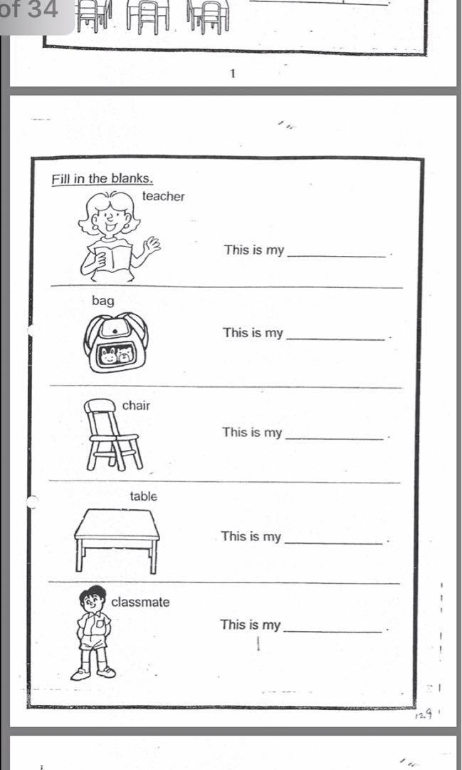 k2 kindergarten 2 worksheets hobbies toys books magazines assessment books on carousell