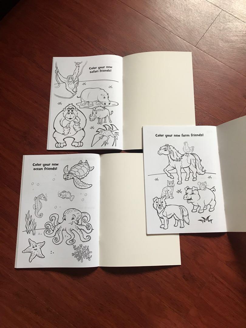 Kids Toddler Children Activity Learn To Draw Book Set Books