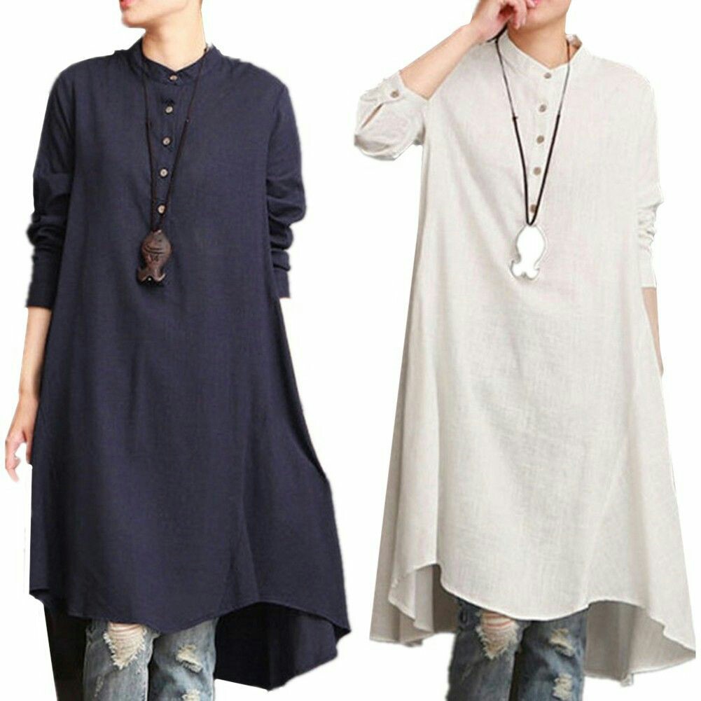 korean long blouse
