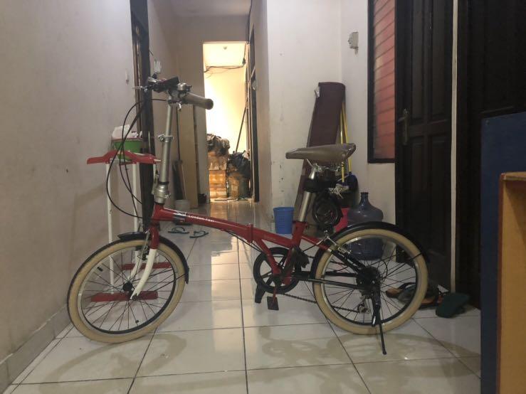 London Taxi Folding Bike 2nd Olah Raga Sepeda Di Carousell