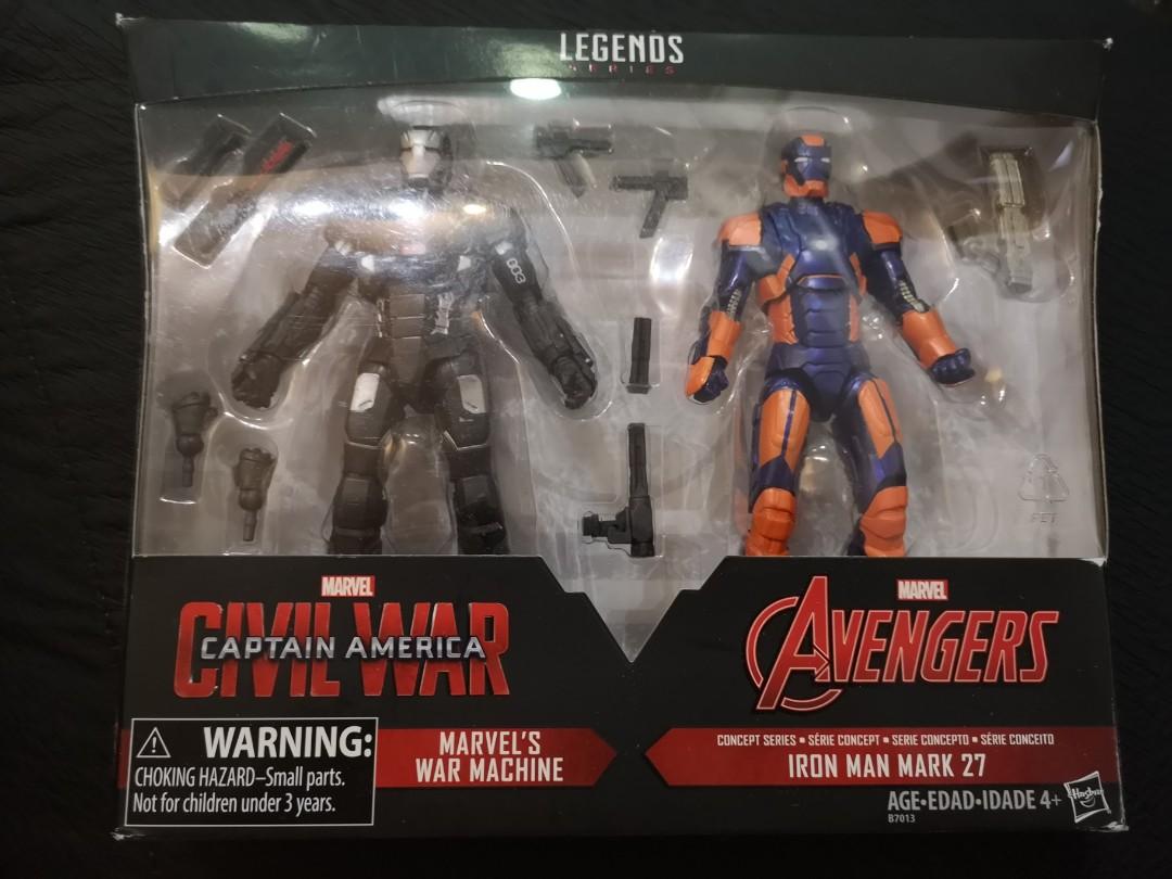 marvel legends war machine 2 pack