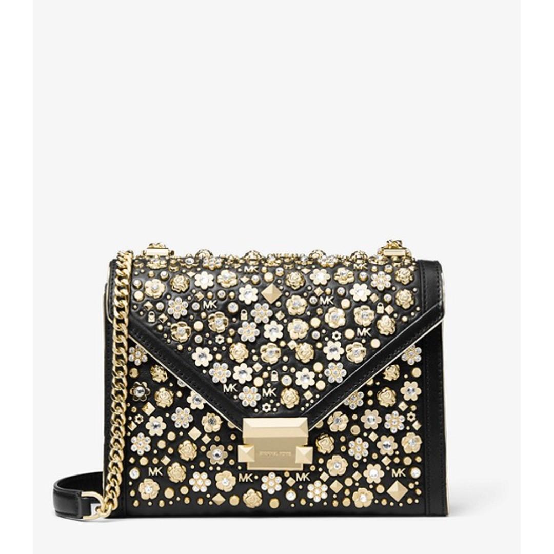 michael kors whitney large embellished