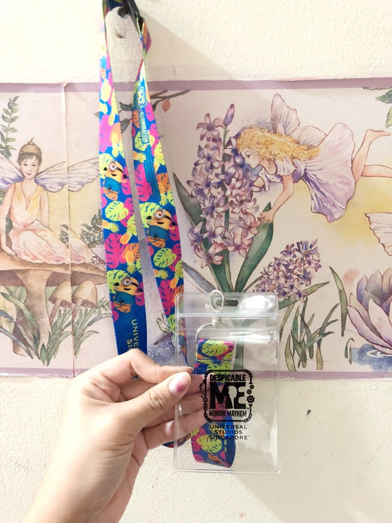 Minions Lanyard Universal Studios Singapore Fesyen Wanita