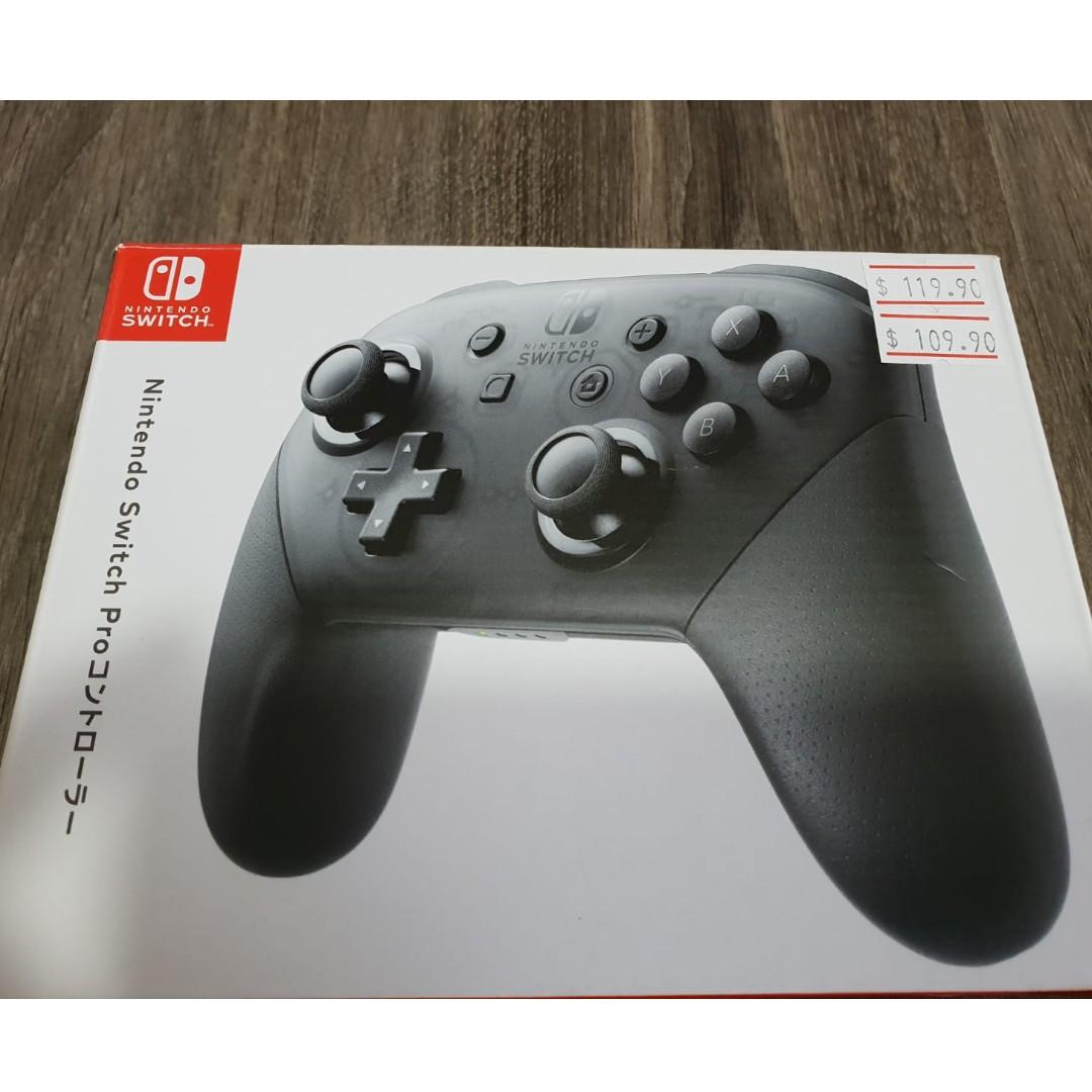 nintendo switch pro controller used