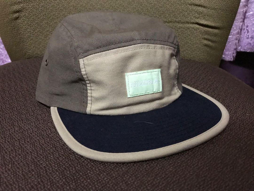 Nixon 5 panel cap, Men's Fashion 