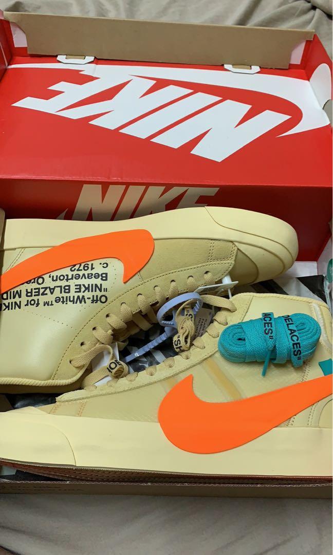 fake blazer off white