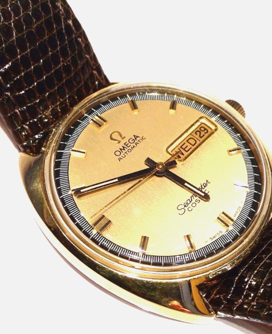 omega seamaster cosmic gold