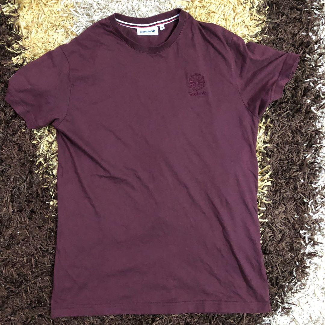 reebok classic t shirt violet