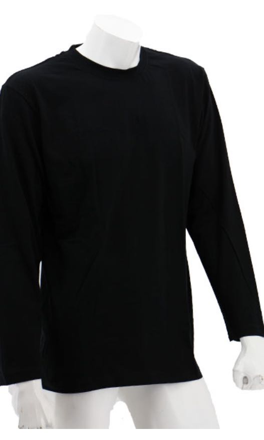 plain black long sleeve
