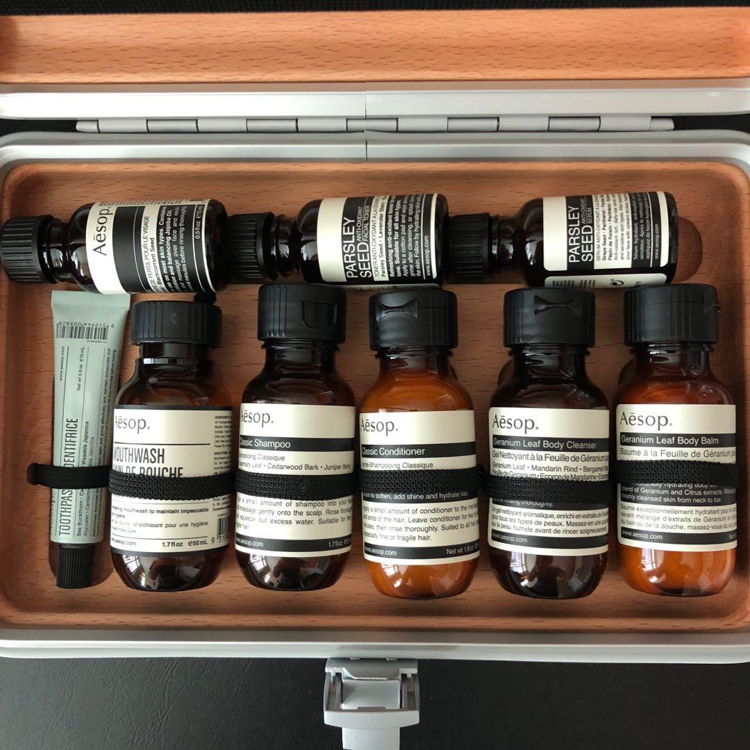 aesop and rimowa