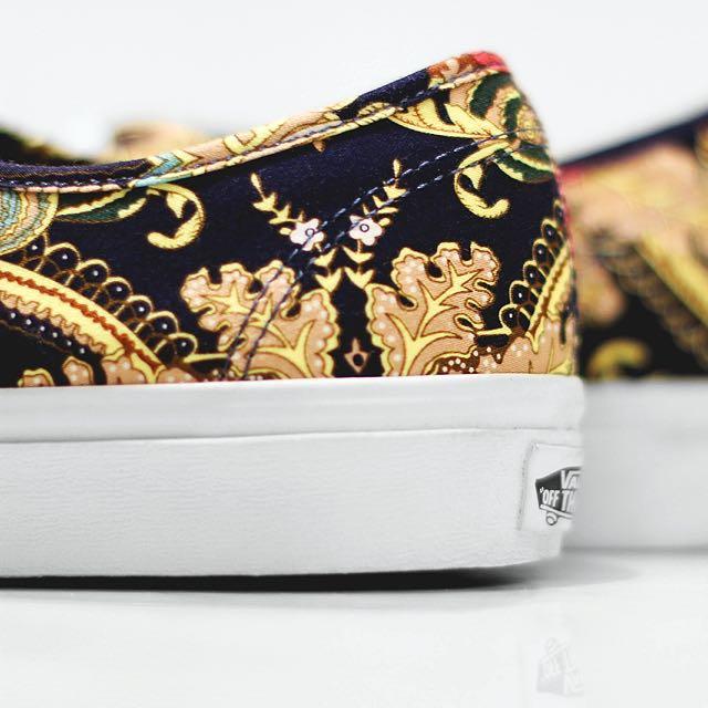 Gold floral outlet vans