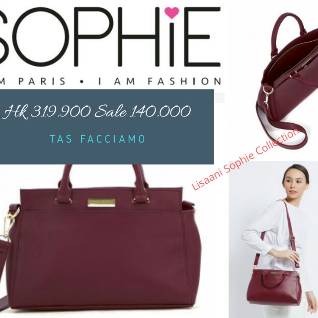 Sale Tas Sophie Martin Paris Tas Facciamo Fesyen Wanita Tas Dompet Di Carousell