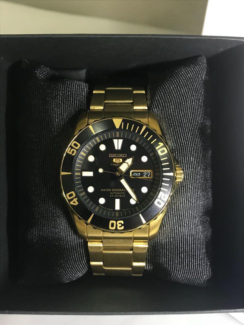 seiko 5 divers watch automatic