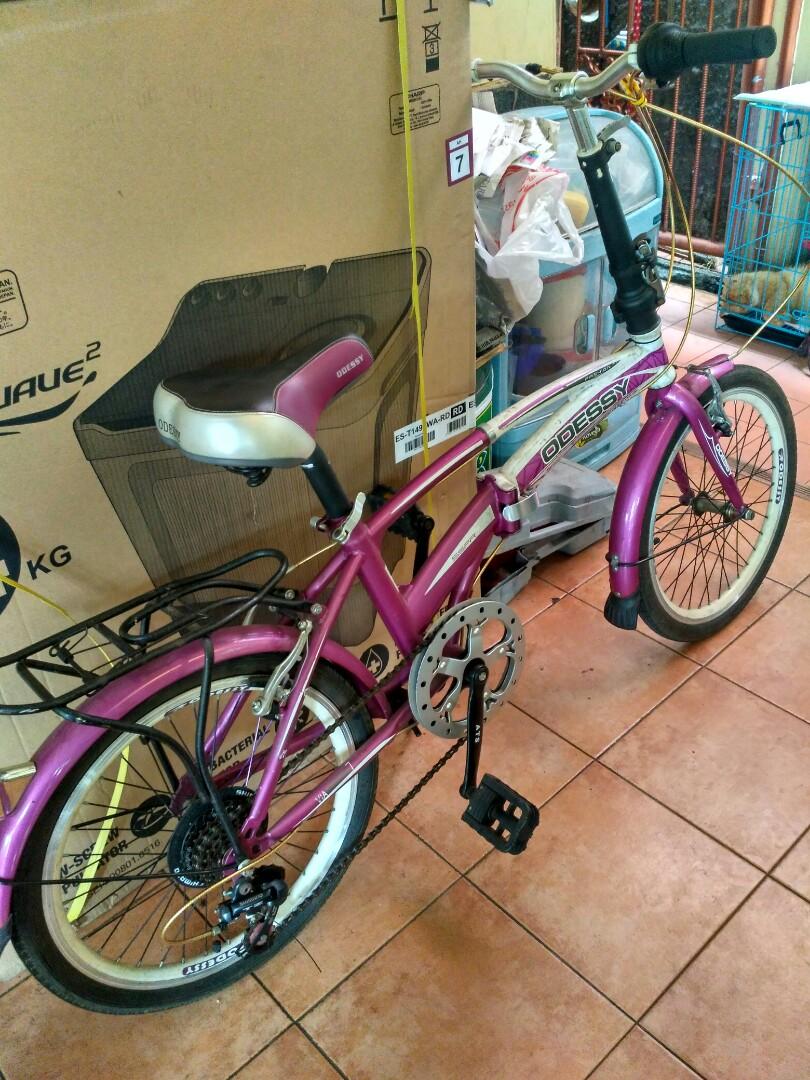 Sepeda Lipat Odessy 20 Kondisi Bagus Wa 081222727717 Sports