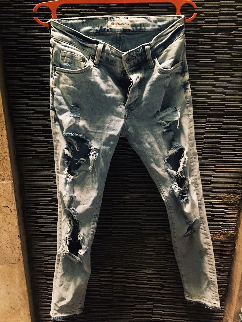 Ripped jeans cheap pria h&m
