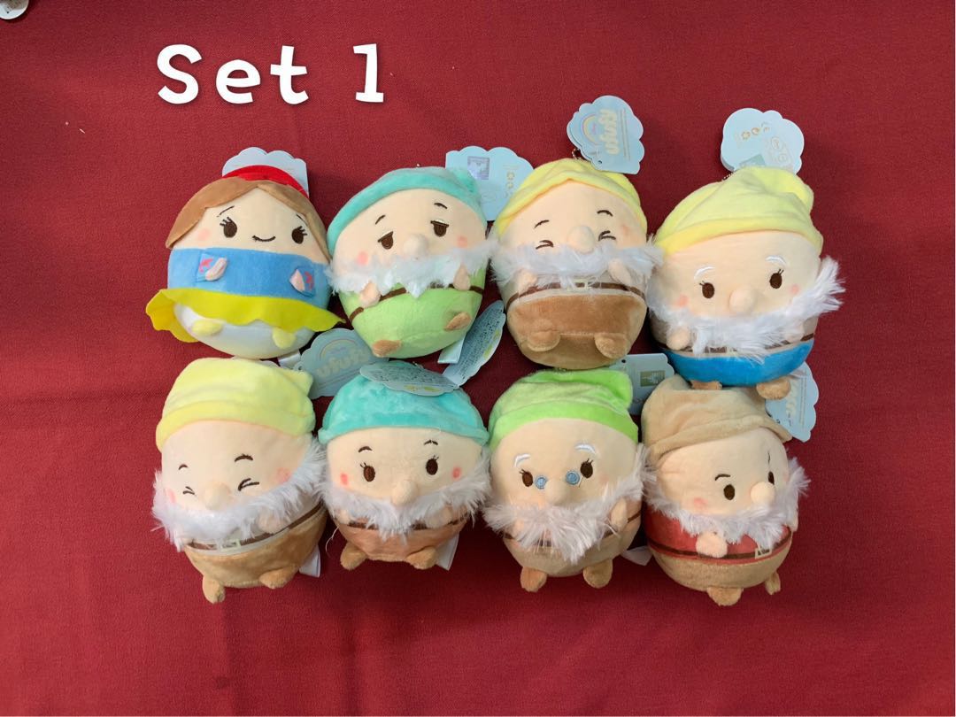 seven dwarfs doll set